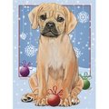 Pipsqueak Productions Pipsqueak Productions C578 Puggle Christmas Boxed Cards - Pack of 10 C578